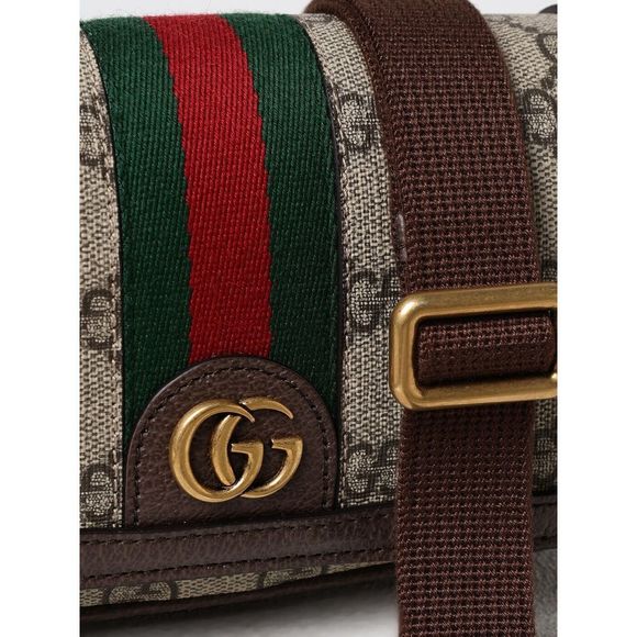 Gucci Ophidia Super Mini Shoulder Bag Beige - Picture 4 of 5
